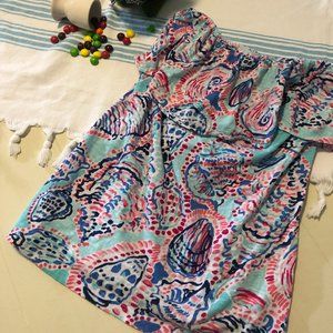 Shell design Fortuna Lilly Pulitzer top sz. S